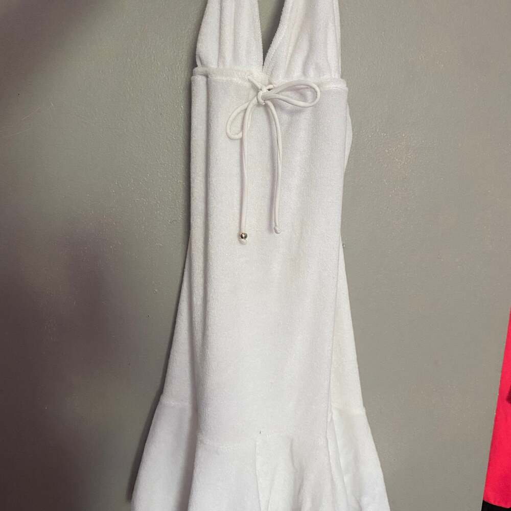 Polo Ralph Lauren Terry Towelling Halter Dress